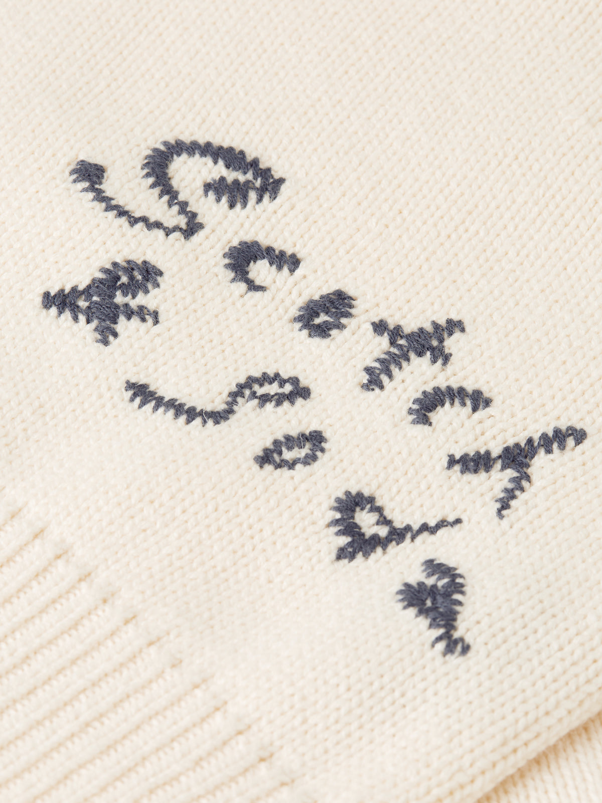Antique White קרדיגן לנשים Embroidered Oversized SCOTCH & SODA