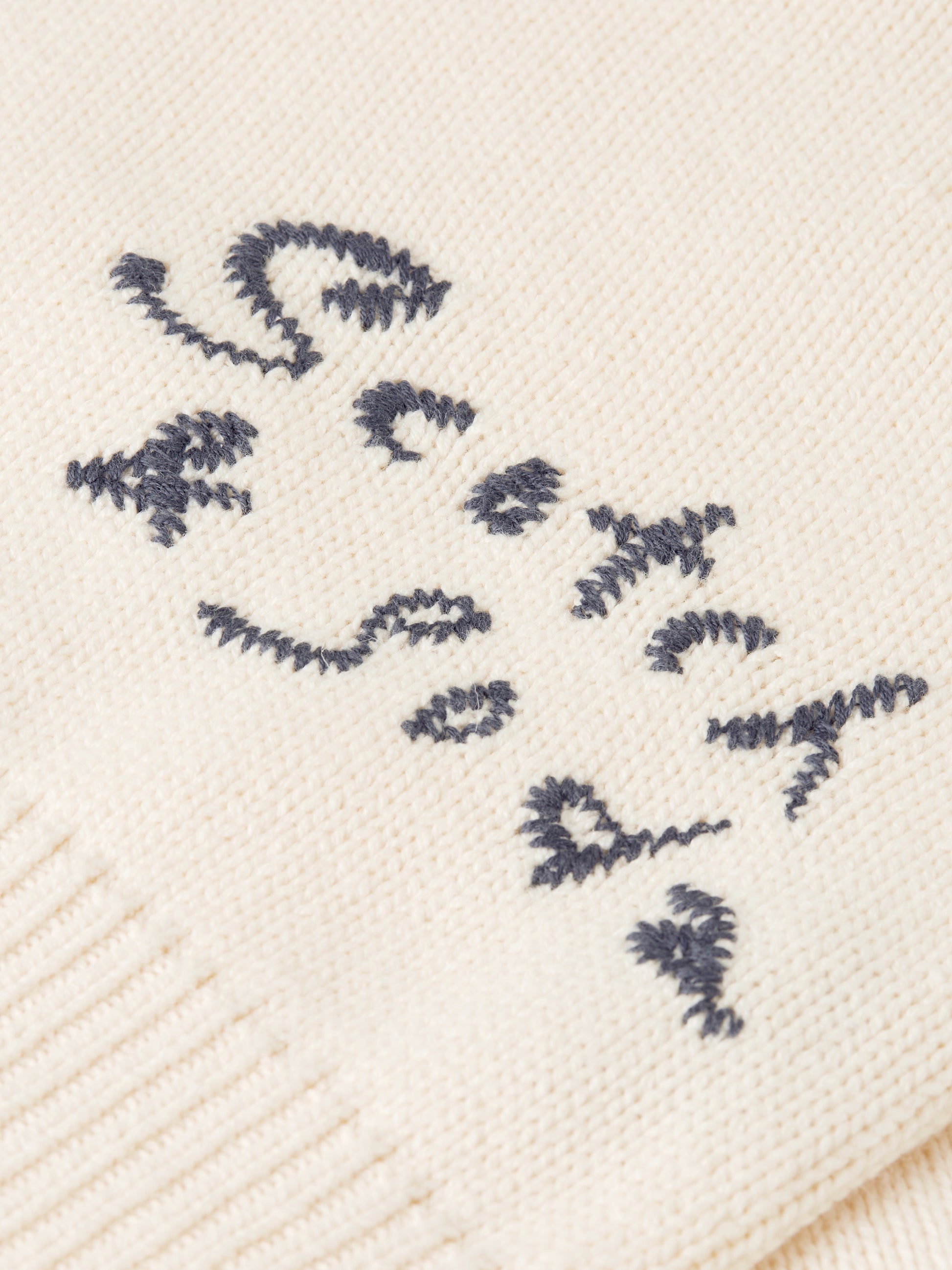 Antique White קרדיגן לנשים Embroidered Oversized SCOTCH & SODA