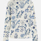 Lavender טי שירט ארוכה לנשים Printed SCOTCH & SODA