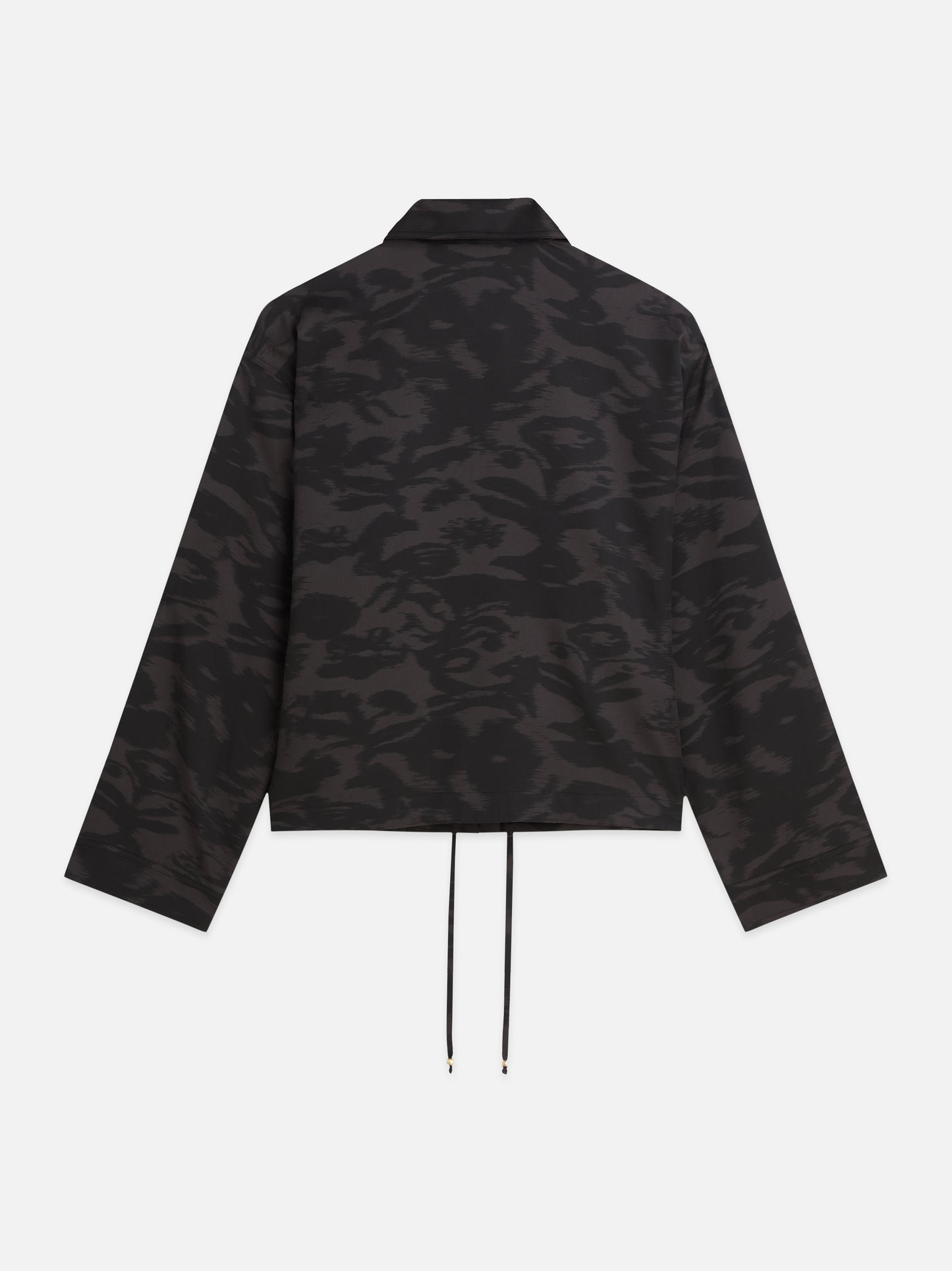 White Smoke חולצה מכופתרת ארוכה לנשים Printed Utility SCOTCH & SODA