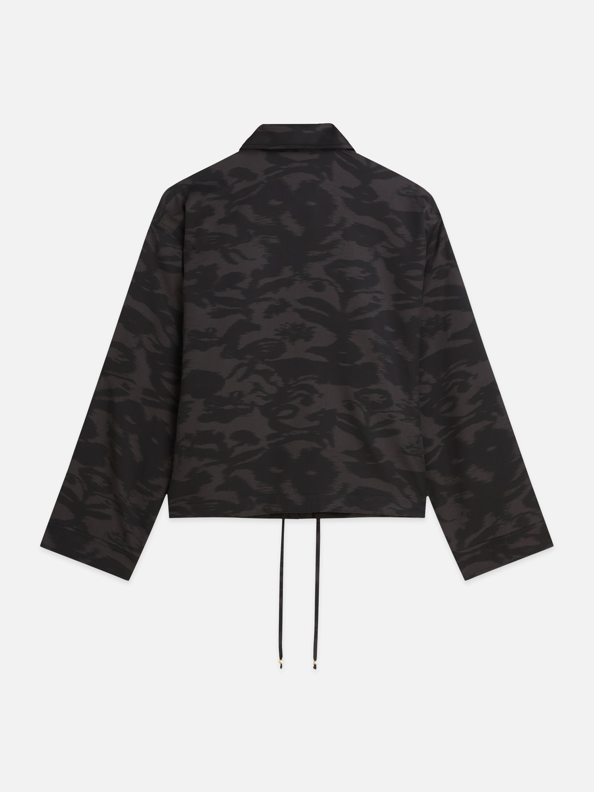 White Smoke חולצה מכופתרת ארוכה לנשים Printed Utility SCOTCH & SODA