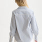 Lavender חולצה מכופתרת ארוכה לנשים Striped Tailored SCOTCH & SODA