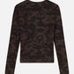 Black טי שירט ארוכה לנשים All Over Printed SCOTCH & SODA