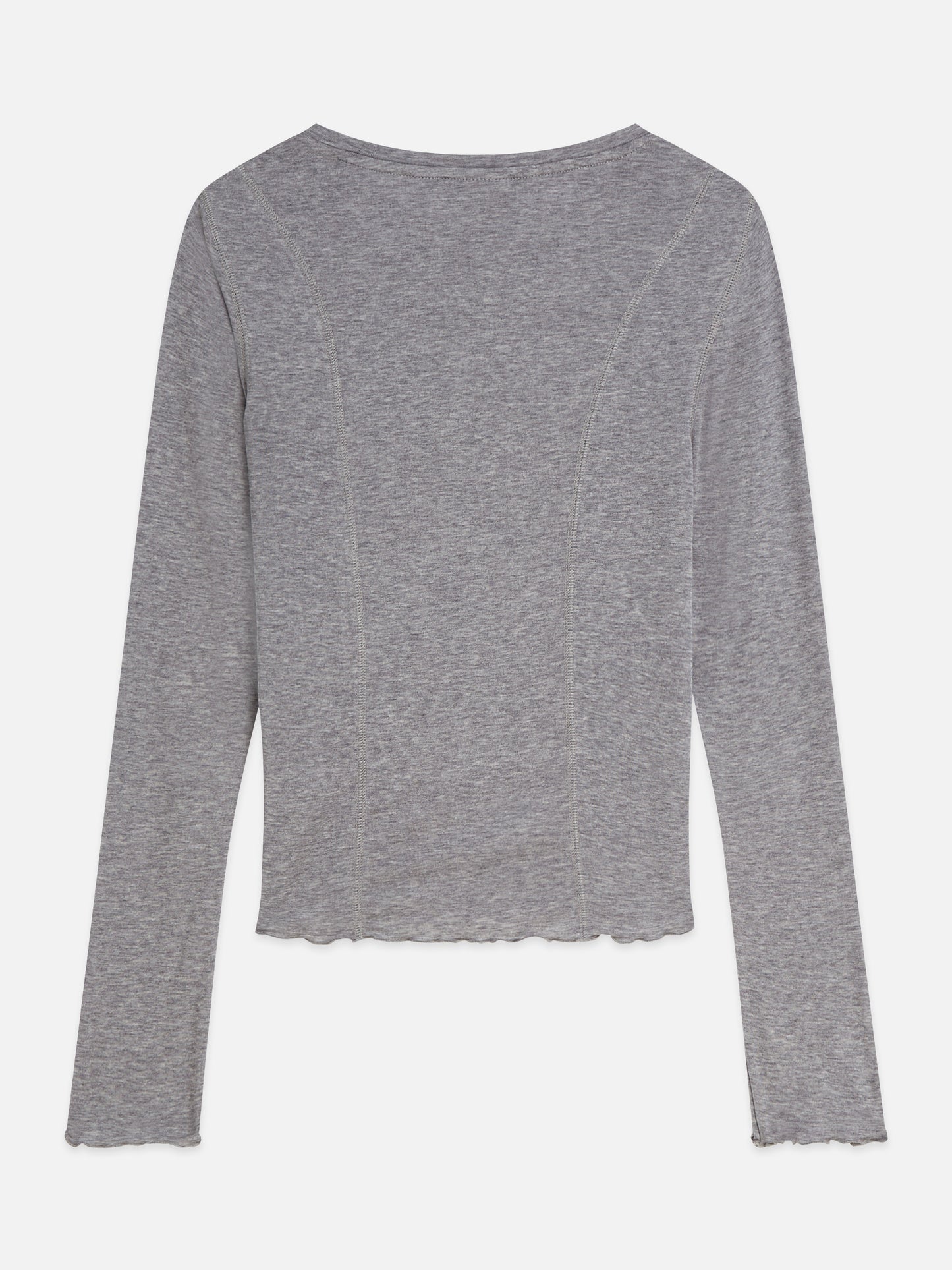 Dark Gray חולצה ארוכה לנשים Wool-Blend SCOTCH & SODA