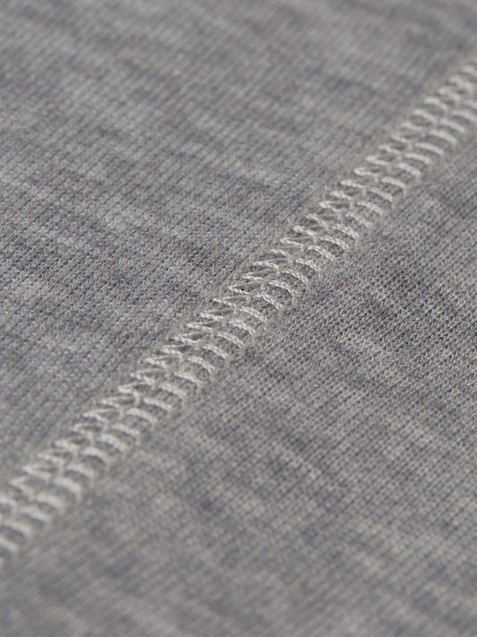 Light Slate Gray חולצה ארוכה לנשים Wool-Blend SCOTCH & SODA