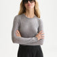 Black חולצה ארוכה לנשים Wool-Blend SCOTCH & SODA