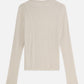 Light Gray חולצה ארוכה לנשים Wool-Blend SCOTCH & SODA
