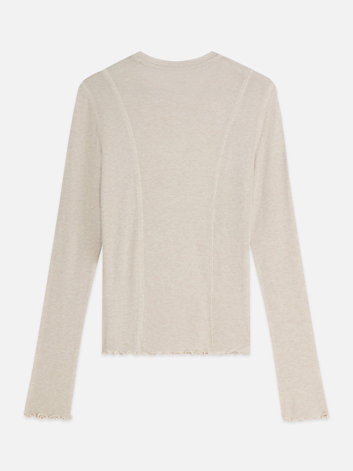 Light Gray חולצה ארוכה לנשים Wool-Blend SCOTCH & SODA