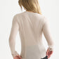White Smoke חולצה ארוכה לנשים Wool-Blend SCOTCH & SODA