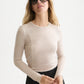 White Smoke חולצה ארוכה לנשים Wool-Blend SCOTCH & SODA