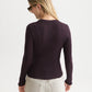 Black חולצה ארוכה לנשים Wool-Blend SCOTCH & SODA