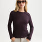 Lavender חולצה ארוכה לנשים Wool-Blend SCOTCH & SODA