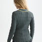 White Smoke חולצה ארוכה לנשים Ripple Stitch SCOTCH & SODA