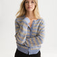 Lavender קרדיגן לנשים Pointelle Stitch SCOTCH & SODA