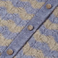 Light Slate Gray קרדיגן לנשים Pointelle Stitch SCOTCH & SODA