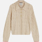 Gray סוודר לנשים Cable Stitch SCOTCH & SODA