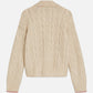 Gray סוודר לנשים Cable Stitch SCOTCH & SODA