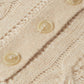 Tan סוודר לנשים Cable Stitch SCOTCH & SODA