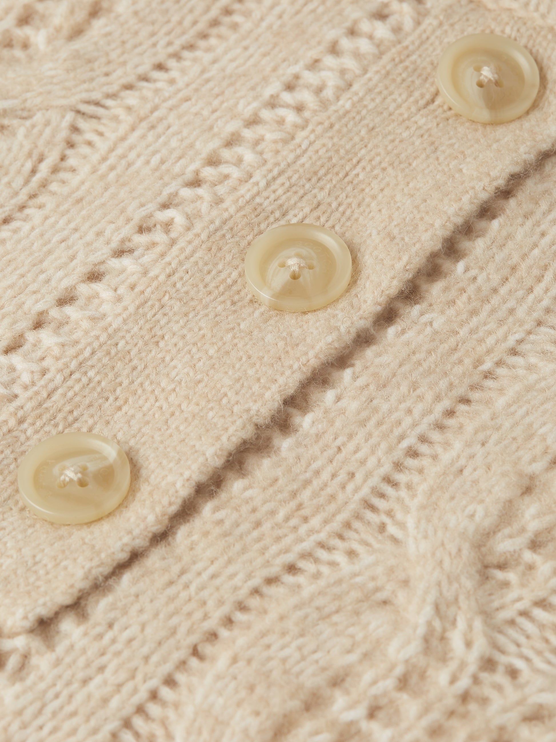 Tan סוודר לנשים Cable Stitch SCOTCH & SODA
