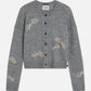 Dim Gray קרדיגן לנשים Embroidered SCOTCH & SODA