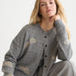 Lavender קרדיגן לנשים Embroidered SCOTCH & SODA