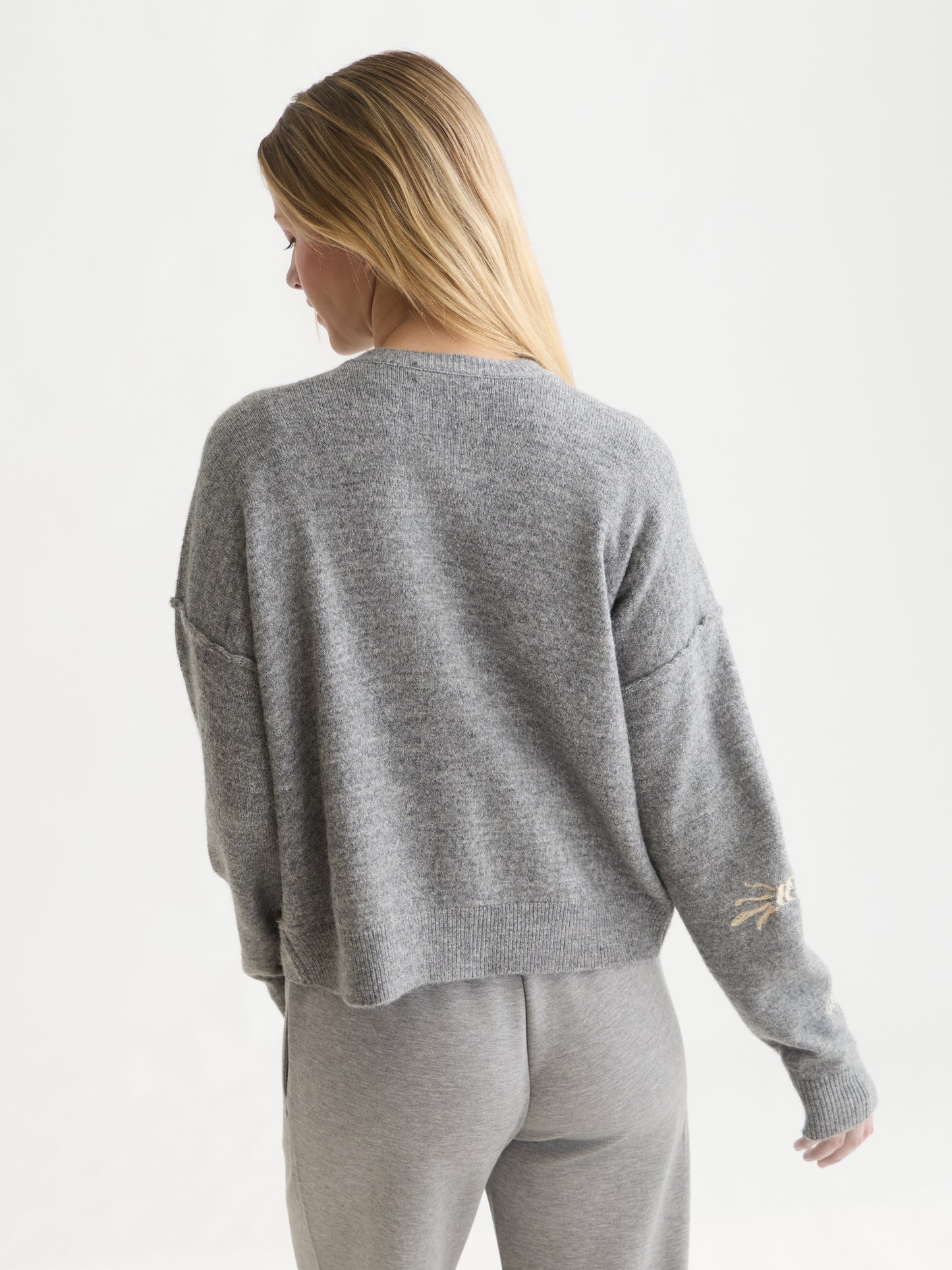 Lavender קרדיגן לנשים Embroidered SCOTCH & SODA
