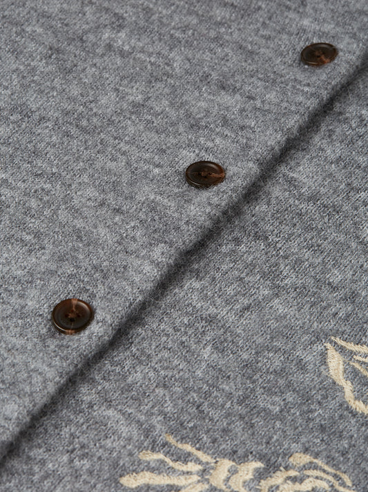Dim Gray קרדיגן לנשים Embroidered SCOTCH & SODA
