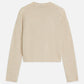 Gray קרדיגן לנשים Fuzzy Funnel-Neck SCOTCH & SODA