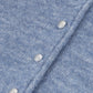 Light Slate Gray קרדיגן לנשים Fuzzy Funnel-Neck SCOTCH & SODA