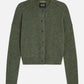Dark Olive Green קרדיגן לנשים Fuzzy Relaxed SCOTCH & SODA
