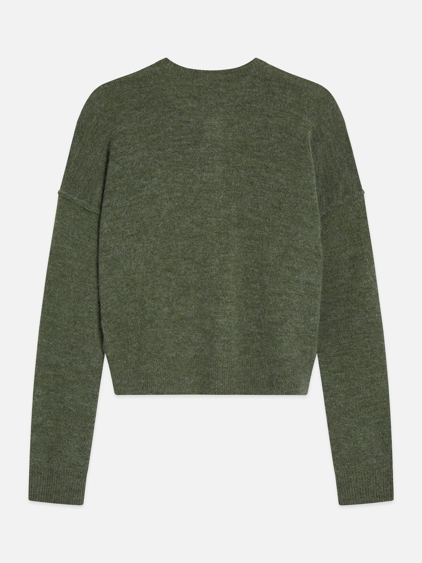 Dark Olive Green קרדיגן לנשים Fuzzy Relaxed SCOTCH & SODA
