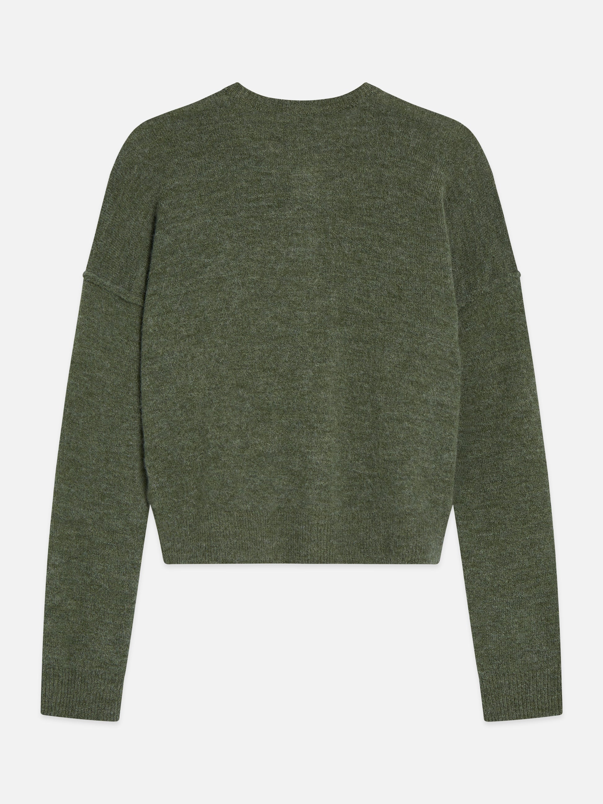 Dark Olive Green קרדיגן לנשים Fuzzy Relaxed SCOTCH & SODA