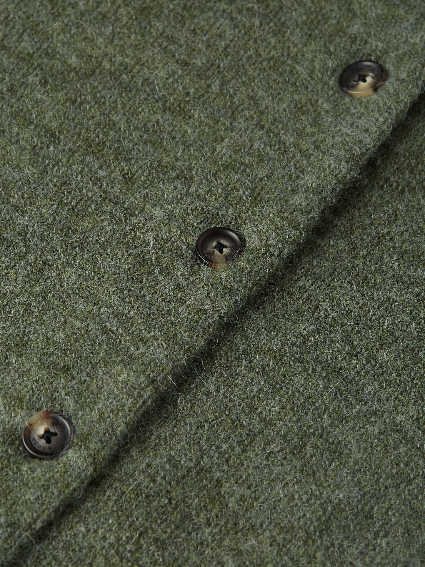 Dark Olive Green קרדיגן לנשים Fuzzy Relaxed SCOTCH & SODA