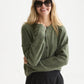 White Smoke קרדיגן לנשים Fuzzy Relaxed SCOTCH & SODA