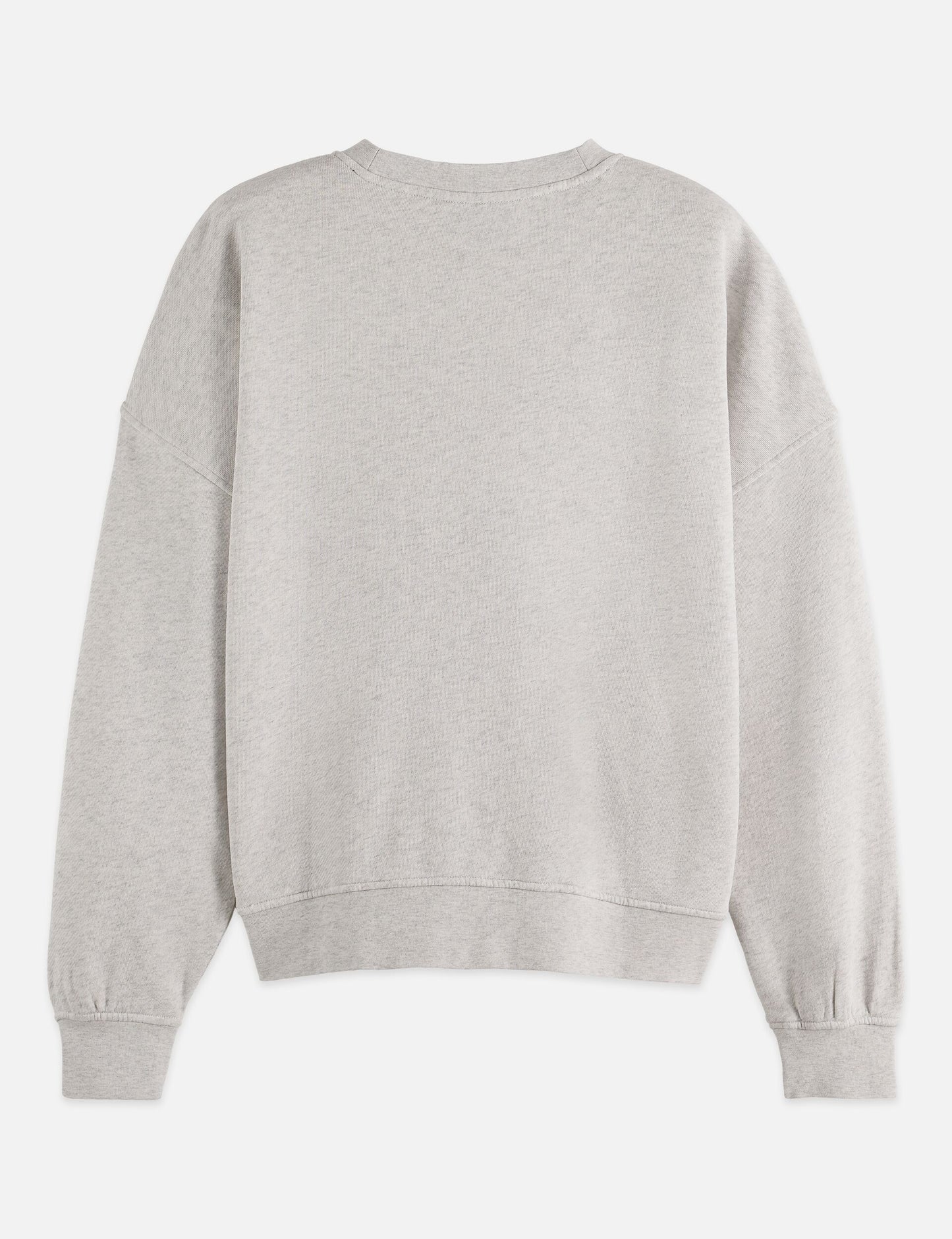 Gray DENIM GRAPHIC OVERSIZED FIT SWEATSHIRT סווטשירט SCOTCH & SODA