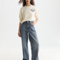 White Smoke סווטשירט לנשים Chest Artwork SCOTCH & SODA