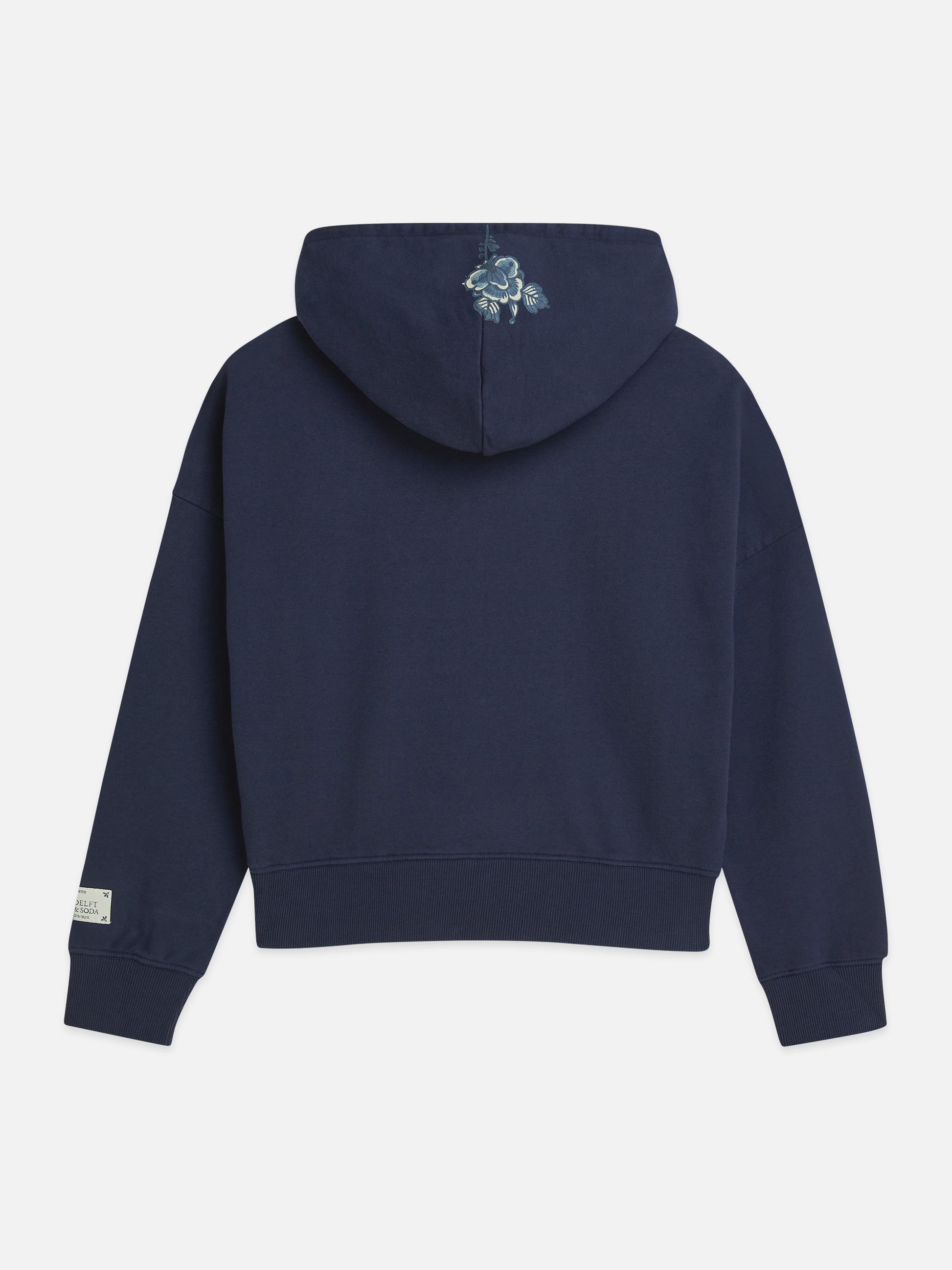 Dark Slate Gray קפוצ'ון לנשים Embroidered Detail SCOTCH & SODA