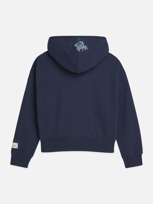 Dark Slate Gray קפוצ'ון לנשים Embroidered Detail SCOTCH & SODA