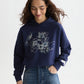 Lavender קפוצ'ון לנשים Embroidered Detail SCOTCH & SODA