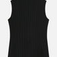 Black ווסט לנשים Lurex Pinstripe SCOTCH & SODA