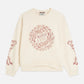 Antique White סווטשירט לנשים Front Artwork SCOTCH & SODA