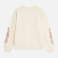 Antique White סווטשירט לנשים Front Artwork SCOTCH & SODA