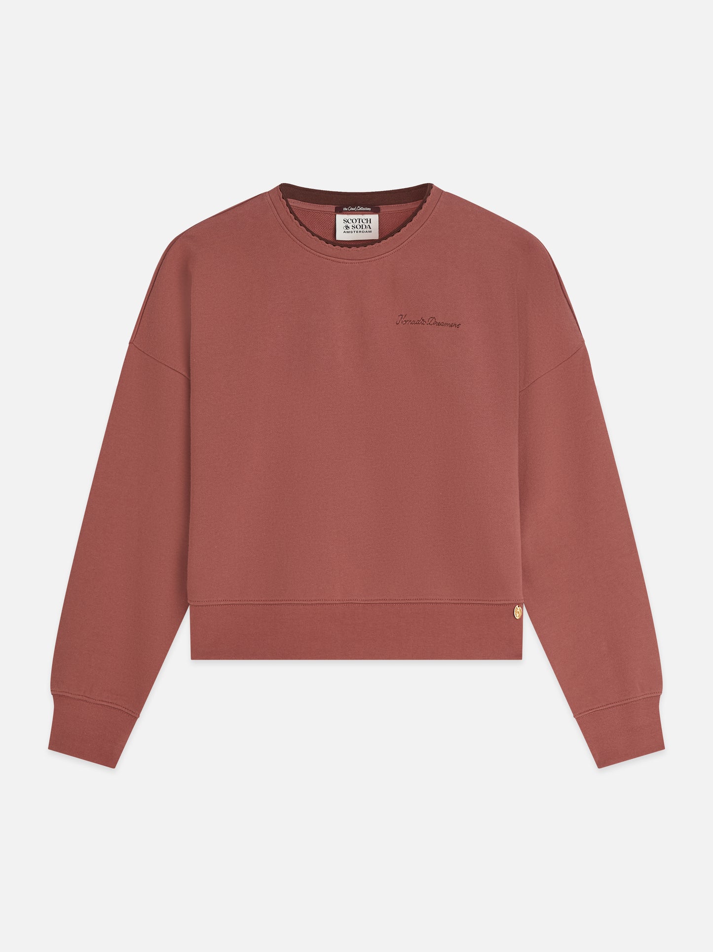 Sienna סווטשירט לנשים Chest Embroidery SCOTCH & SODA