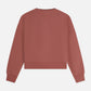 Maroon סווטשירט לנשים Chest Embroidery SCOTCH & SODA