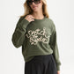White Smoke סווטשירט לנשים Ribon Embroidery SCOTCH & SODA