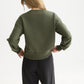 White Smoke סווטשירט לנשים Ribon Embroidery SCOTCH & SODA