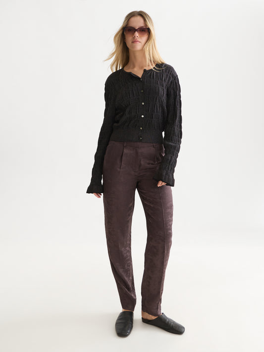 White Smoke קרדיגן לנשים Smock Stitch SCOTCH & SODA