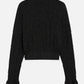 Black קרדיגן לנשים Smock Stitch SCOTCH & SODA