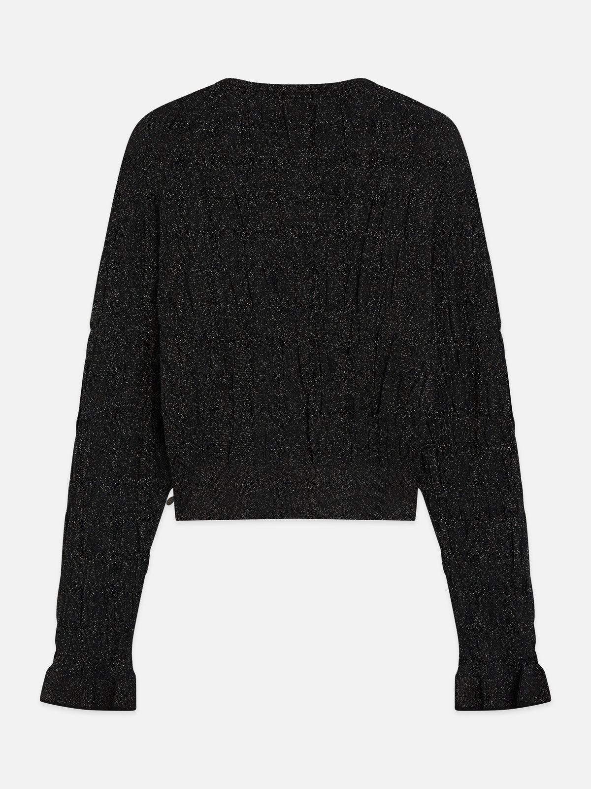 Black קרדיגן לנשים Smock Stitch SCOTCH & SODA