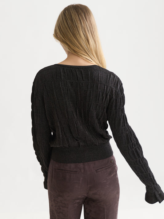Lavender קרדיגן לנשים Smock Stitch SCOTCH & SODA